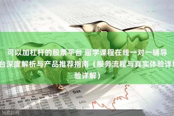 可以加杠杆的股票平台 留学课程在线一对一辅导平台深度解析与产品推荐指南(服务流程与真实体验详解)